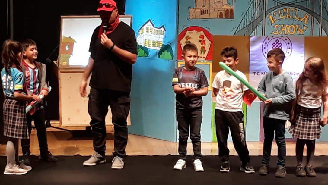 Ce-Zi-Ne Kardeşler İlkokulu Geleneksel Ramazan Çocuk Eğlencesi ve Kukla Festivali'ne Katıldı