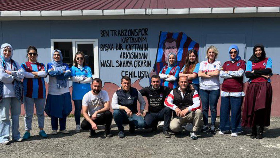 Konaklar İlk/Ortaokulu E-Twinning Projesi Eski Trabzonspor Oyuncusu Dozer Cemil Tanıtımı