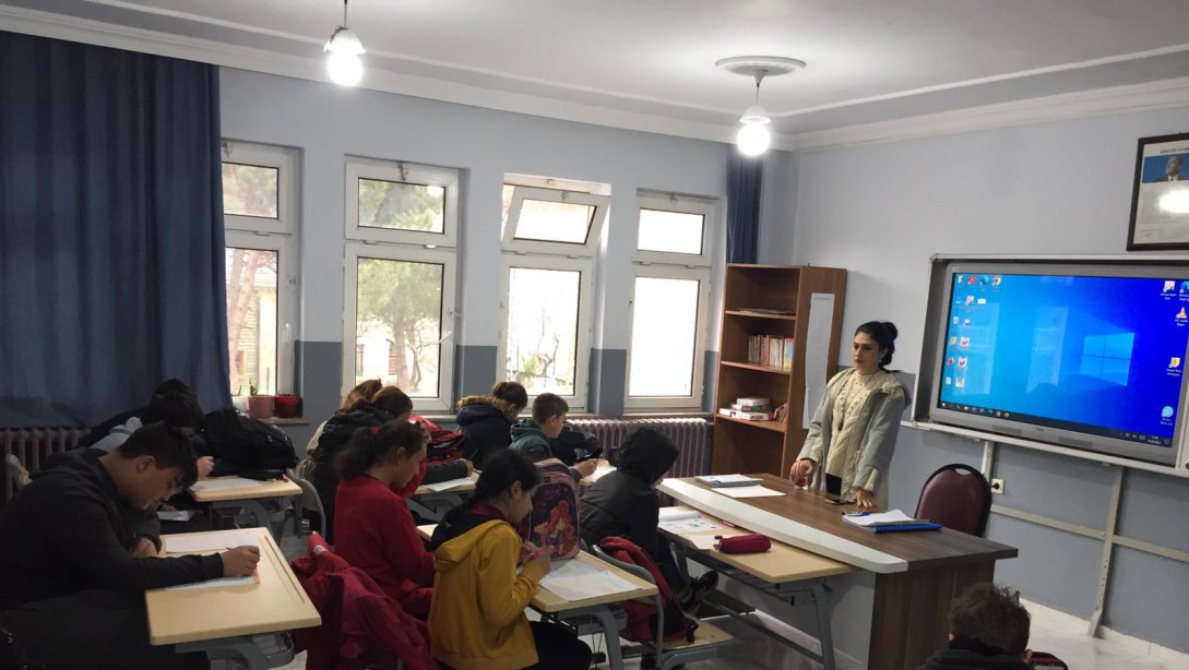 Zigana'dan Zirveye Yolculuk Projesi Kapsamında 2022/2023 Eğitim Öğretim Yılı 4.kazanım Değerlendirme Sınavı Yapıldı.