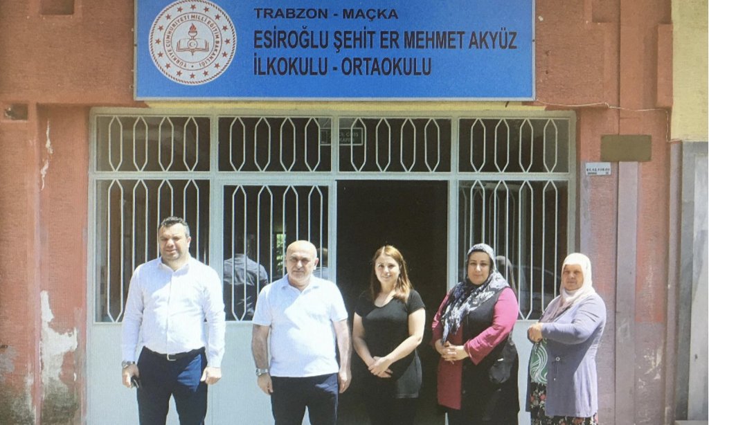 Milli Eğitim Müdürümüz Esiroğlu Şehit Er Mehmet Akyüz İlkokulu/Ortaokulunu Ziyaret Etti.