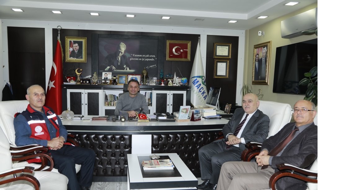 Trabzon MEB AKUB Ekibi Belediye Başkanımızı Ziyaret Etti, Destek Sözü Aldı. 