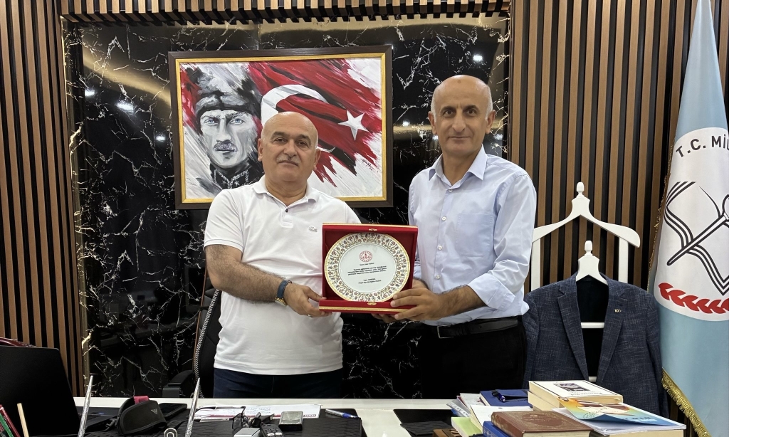 Müdürümüze Veda Ziyareti. 